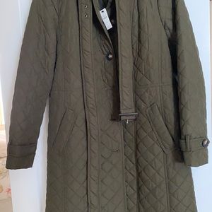 Talbot’s Quilted full length coat